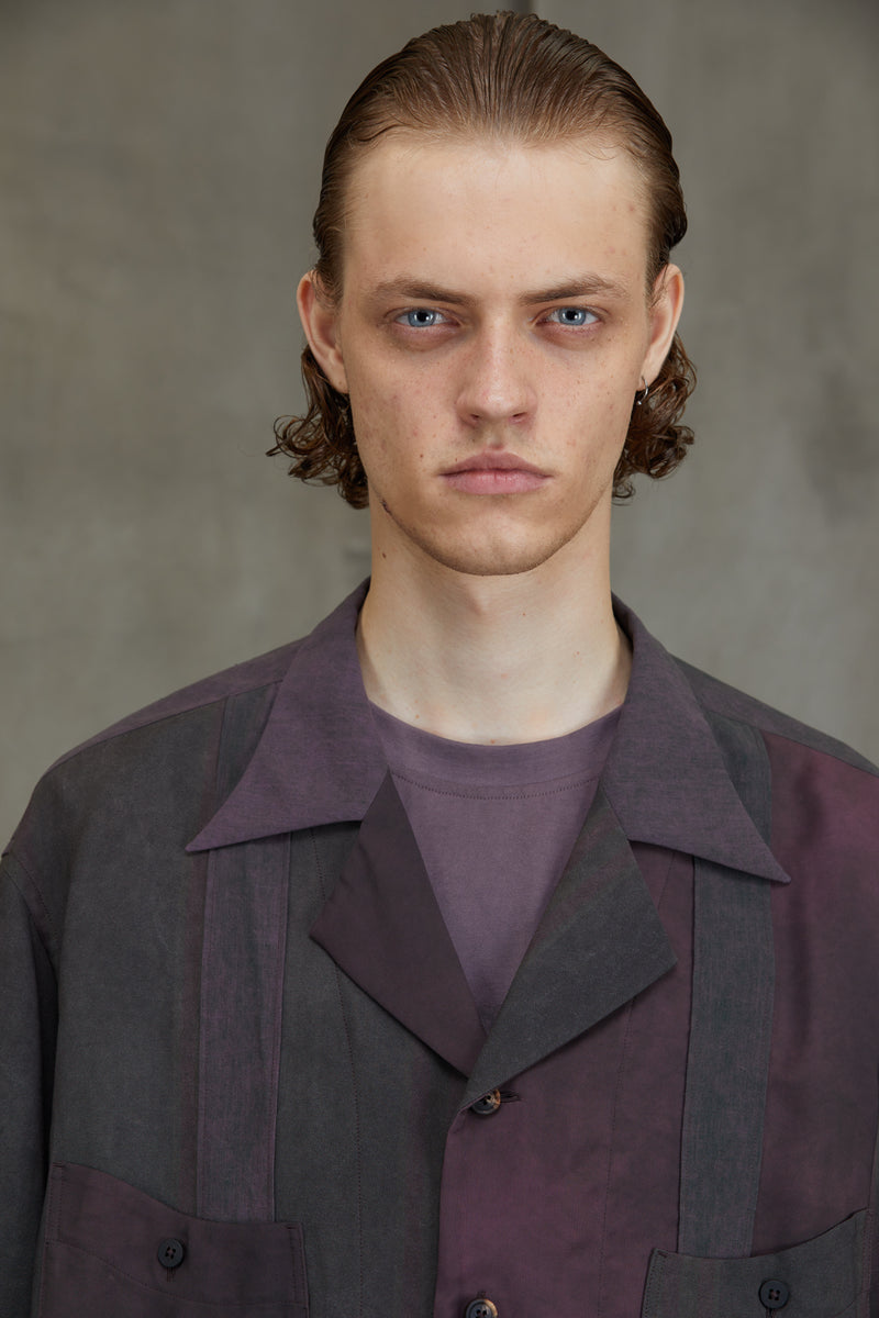 PATCHWORK SHORT SLEEVE SHIRT
