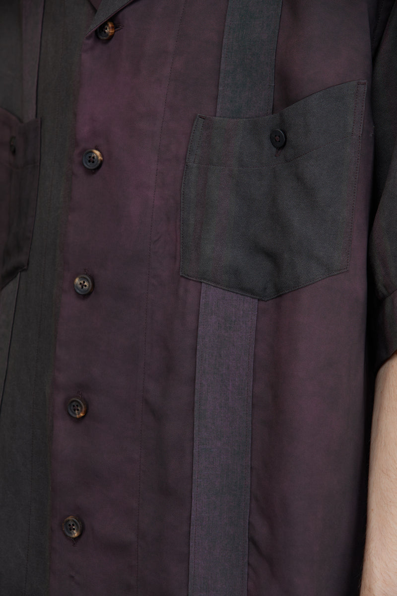 PATCHWORK SHORT SLEEVE SHIRT