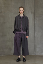 SPREAD COLLAR CROPPED JACKET