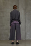 SPREAD COLLAR CROPPED JACKET