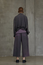 SPREAD COLLAR CROPPED JACKET