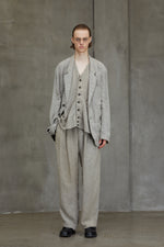 HIDDEN PATCHWORK 2 BUTTON JACKET