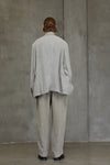 HIDDEN PATCHWORK 2 BUTTON JACKET