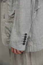 HIDDEN PATCHWORK 2 BUTTON JACKET