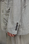 HIDDEN PATCHWORK 2 BUTTON JACKET