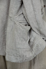 HIDDEN PATCHWORK 2 BUTTON JACKET