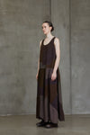 SLEEVELESS COLLAGED DRESS