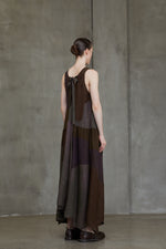 SLEEVELESS COLLAGED DRESS