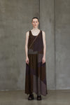 SLEEVELESS COLLAGED DRESS