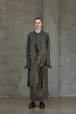 DOUBLE BREASTED LONG WAISTCOAT