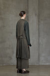 DOUBLE BREASTED LONG WAISTCOAT