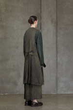 DOUBLE BREASTED LONG WAISTCOAT