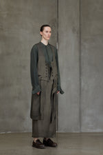 DOUBLE BREASTED LONG WAISTCOAT