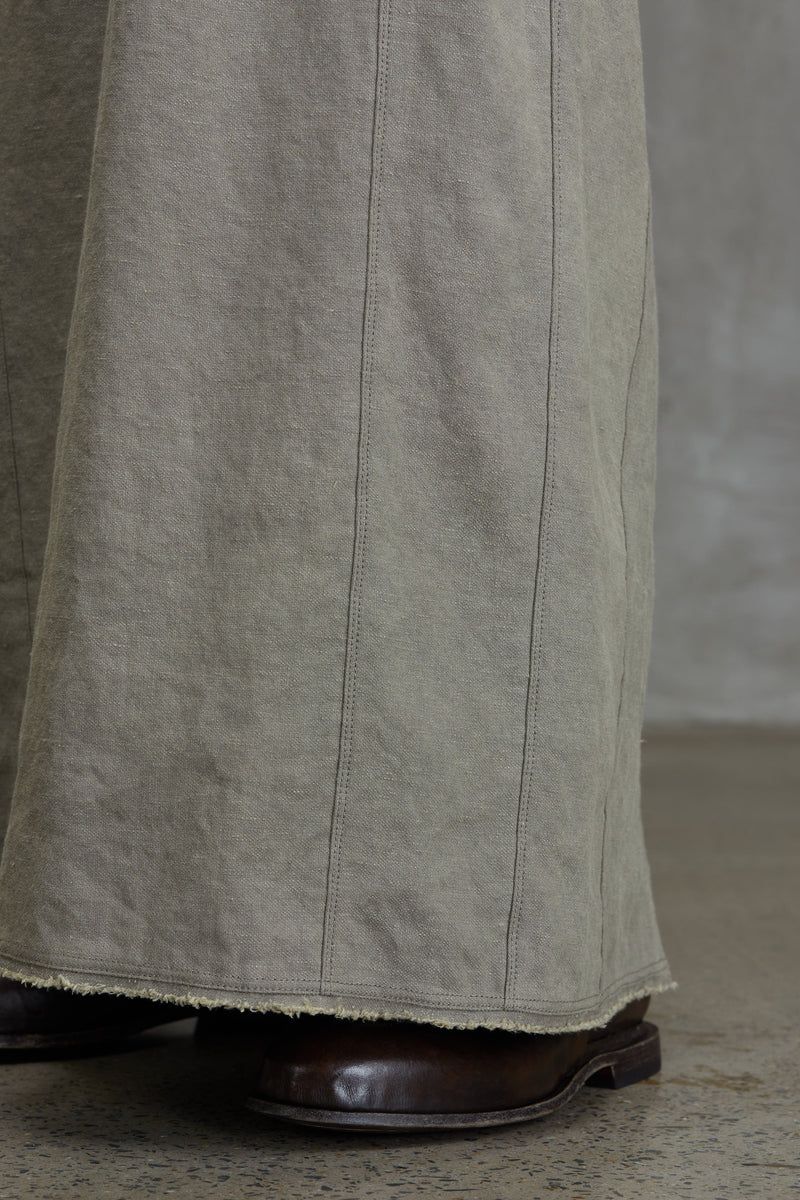 BACK ZIP LONG SKIRT