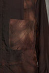 MANDARIN COLLAR HYBRID DRESS SHIRT
