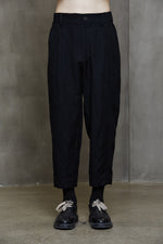 TAPERED CUT LONG TROUSERS