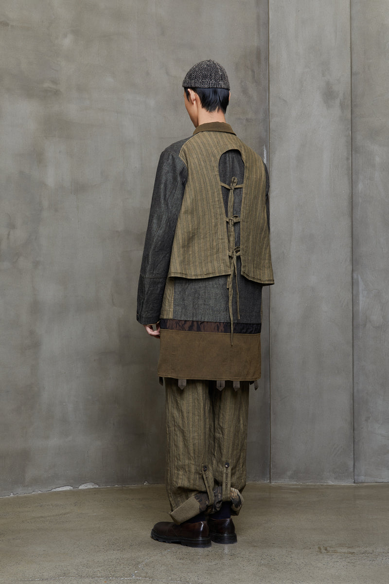 FIELD JACKET WITH BACK CAPE