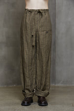 ADJUSTABLE EXTRA-LONG HALF DRAWSTING TROUSERS