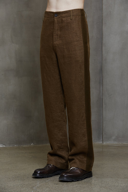 SIDE STRIPE LONG TROUSERS