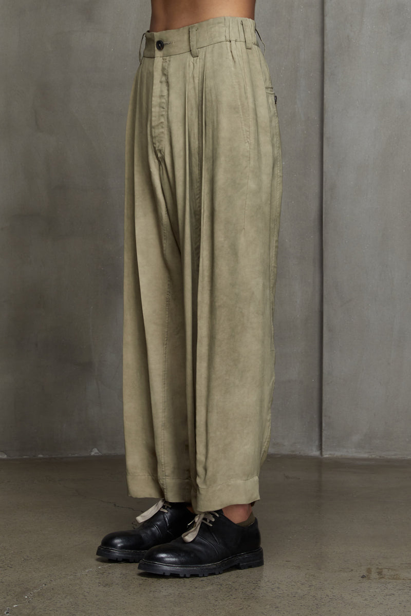 OFFICINE GÉNÉRALE Drew Tapered Pleated Wool Trousers for Men  MR PORTER