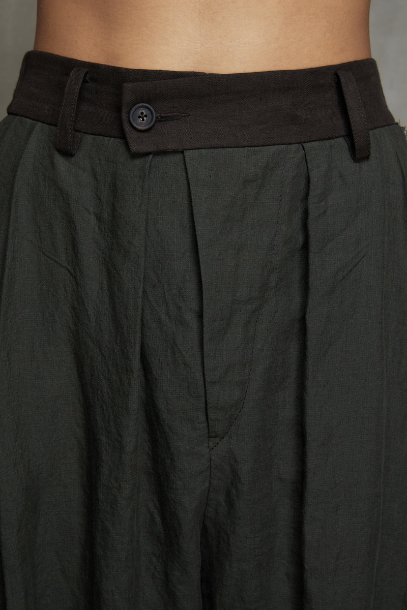 SIDE PANELED TROUSERS