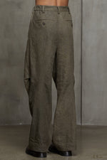STRAIGHT-LEG TROUSERS WITH ARTICULATED KNEE