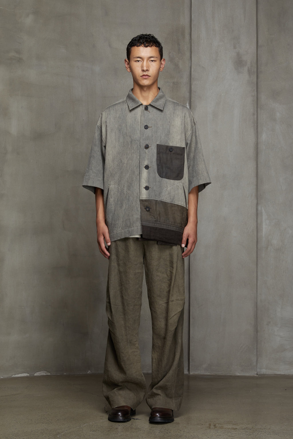 OVERSIZED SHORT SLEEVE WORKER JACKET – ZIGGY CHEN